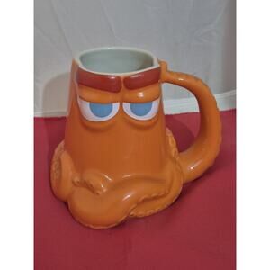 💥 DISNEY PIXAR Finding Dory HANK Octopus 16 oz Orange 3D Coffee Cup Mug Nemo G